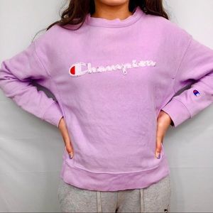 Champion Purple Sweatshirt